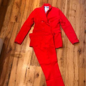 1901 Women's Red Pantsuit